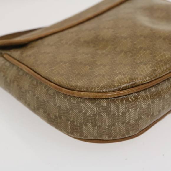 CELINE Macadam Canvas Shoulder Bag Beige Auth 29662 - Picture 16 of 16